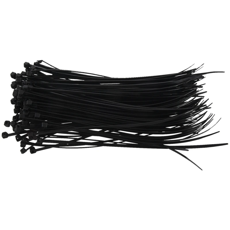 100 шт. прочные Кабельные стяжки/стяжки на молнии|Кабельные стяжки| |