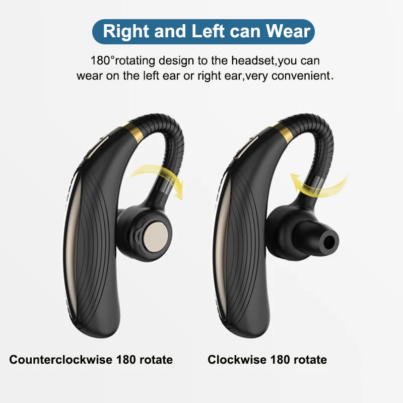 Спортивные Беспроводные игровые Bluetooth наушники для одного мини стерео бас