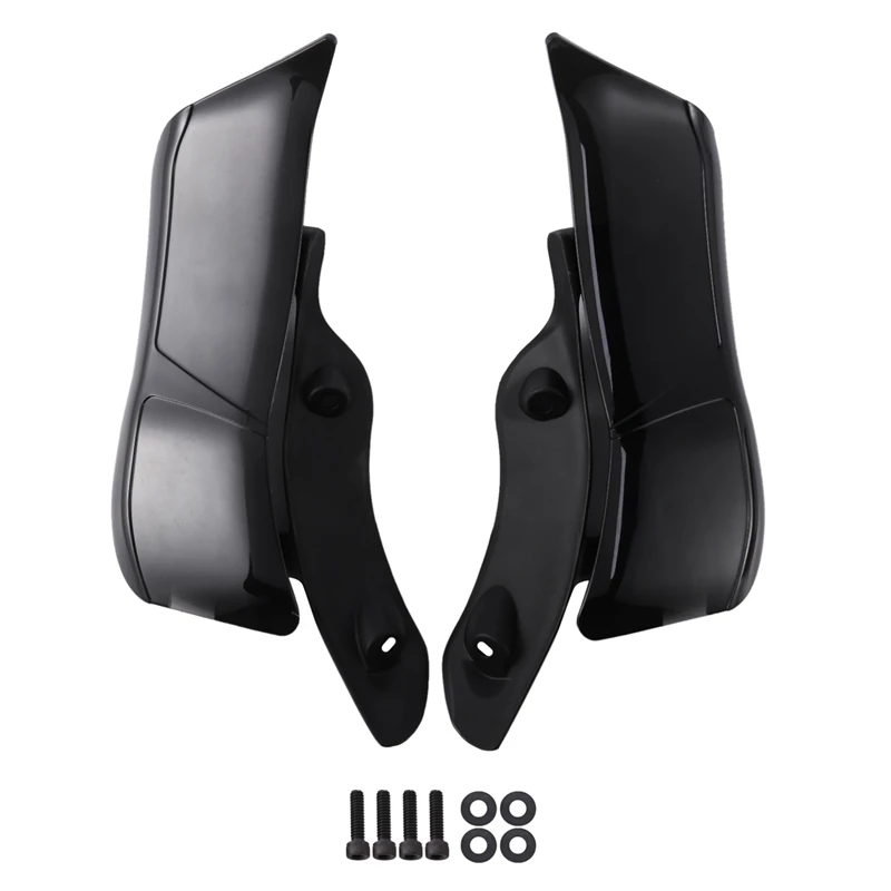 

Black Adjustable Wind Side Wing Windshield Air Deflector for Touring Road Glide FLTRX 2015-2020 Motorcycle Accessories