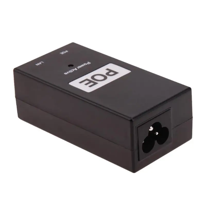 24V 0.5A 24W Desktop POE Power Injector Ethernet Adapter AC power adaptor for Surveillance CCTV IP Camera | Электроника