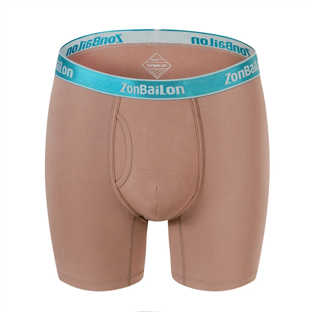 Men's Panties Lingerie Underwear Boxer Shorts Boxers For Male Bamboo Comfortable Brand Pouch  Solid  3 PCS/Lot Men's Underwear