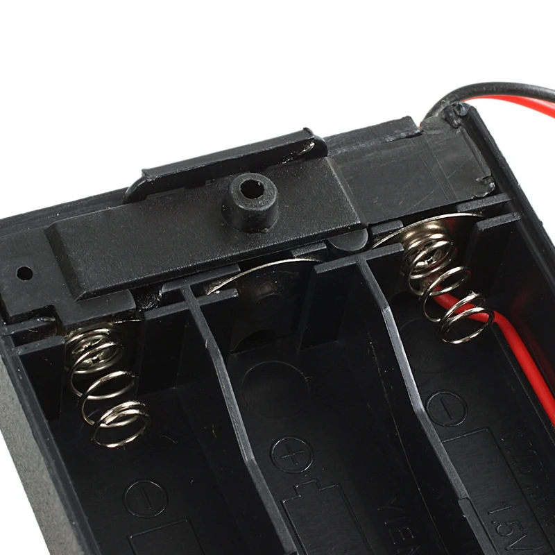 3 шт Пластиковый х АА батареи держатель Чехол коробка с выключателем ВКЛ/ВЫКЛ| |