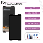 Оригинальный сенсорный ЖК-экран для ASUS ROG Phone ZS600KL, дигитайзер в сборе для Asus zs600kl, дисплей с рамкой для замены Z01QD