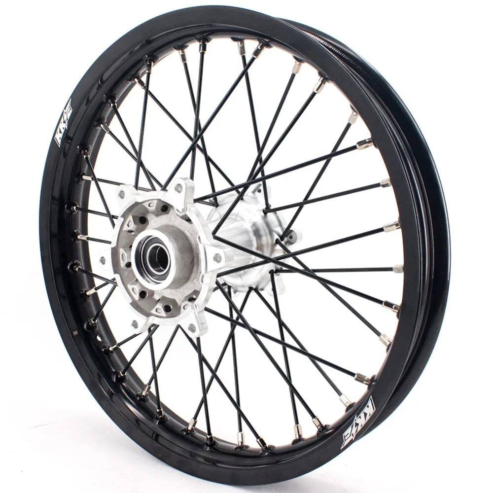 21/18 эндуро литья колесные диски комплект для KTM EXC EXC-F 125 150 200 250 300 350 450 500 2003- черный говорил