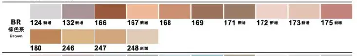EF101-14colors FINECOLOUR художественные маркеры двуглавый EF100/EF101/EF102 240/160/480 цвета художника эскиз спиртовой основе маркеры для анимационной манги - Цвет: EF101-14colors