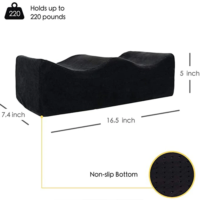 Coj&iacute;n de espuma para gl&uacute;teos, almohada de esponja BBL para asiento, despu&eacute;s de la cirug&iacute;a, almohada brasile&ntilde;a para levantar gl&uacute;teos para hemorroides, cirug&iacute;a de recuperaci&oacute;n-4