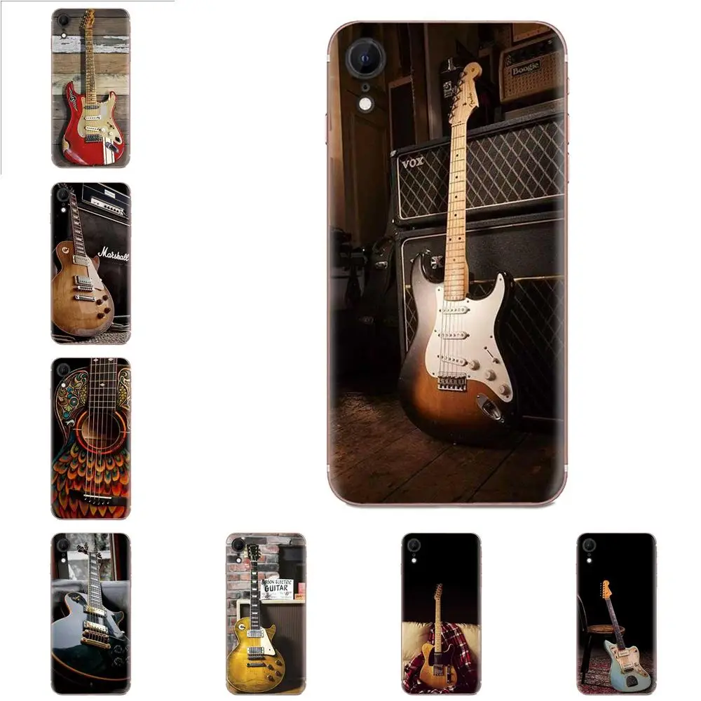 Ноты для скрипки и гитары для Huawei Mate 9 10 20 P P8 P9 P10 P20 P30 P40 Lite Pro Smart 2017 Soft TPU нового стиля.
