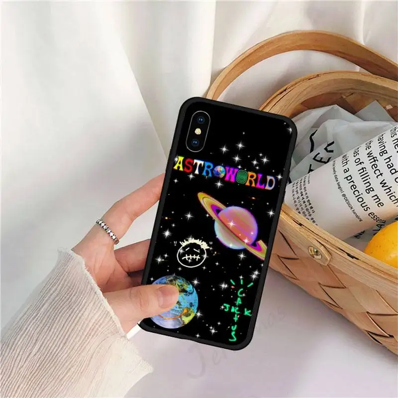 

Travis Scott American rapper Phone Case for iPhone 11 12 pro XS MAX 8 7 6 6S Plus X 5S SE 2020 XR