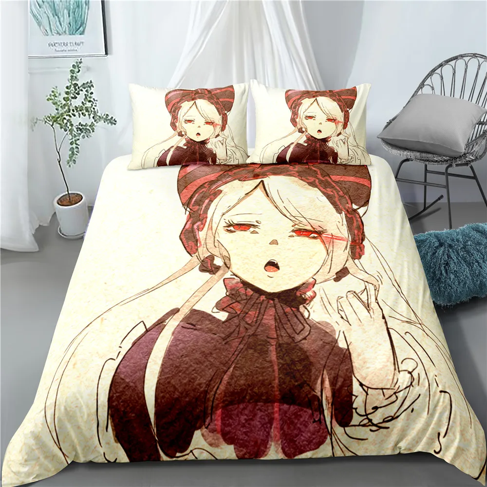 Персонаж Аниме Overlord домашний текстиль Подушка Чехол 3D постельное белье
