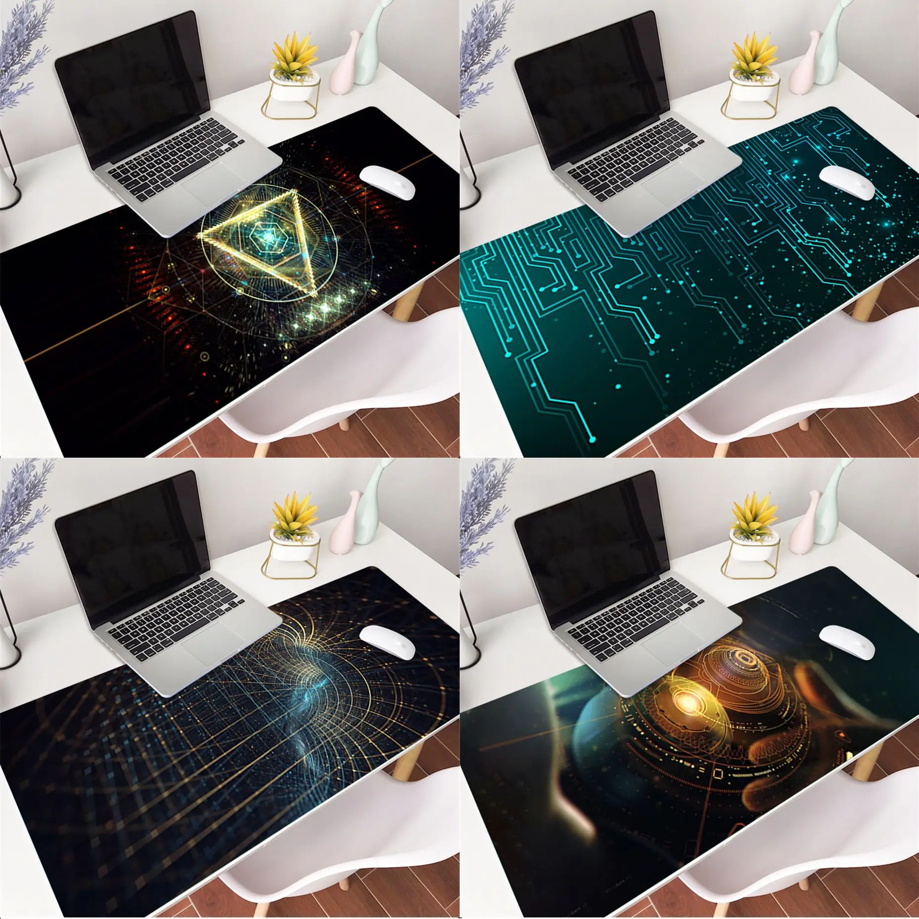 Коврик для мыши игровой из натурального каучука 30x80 см 300x900x2 мм|Коврики мышей| |