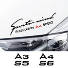 Автомобильная лампа, наклейка для бровей для Audi A3 8P S3 8V A4 B8 B6 A6 C6 S1 S2 S3 S4 S5 S6 S7 S8 SQ5 SQ7, автомобильные аксессуары, виниловая пленка, наклейка