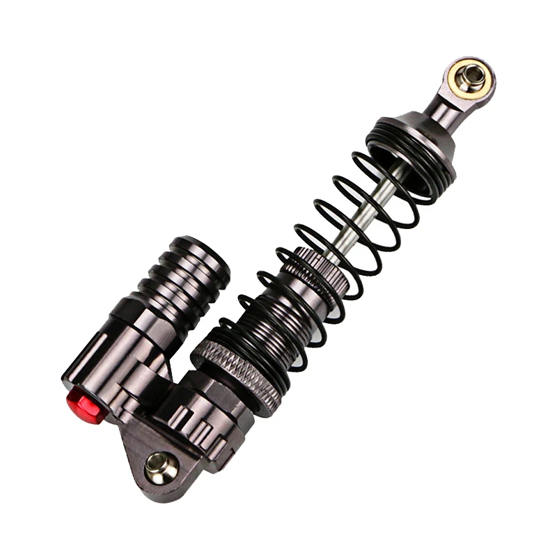 

4 Pcs 90mm Negative Pressure Metal Shock Absorber for 1/10 RC Track Axial SCX10 90046 D90
