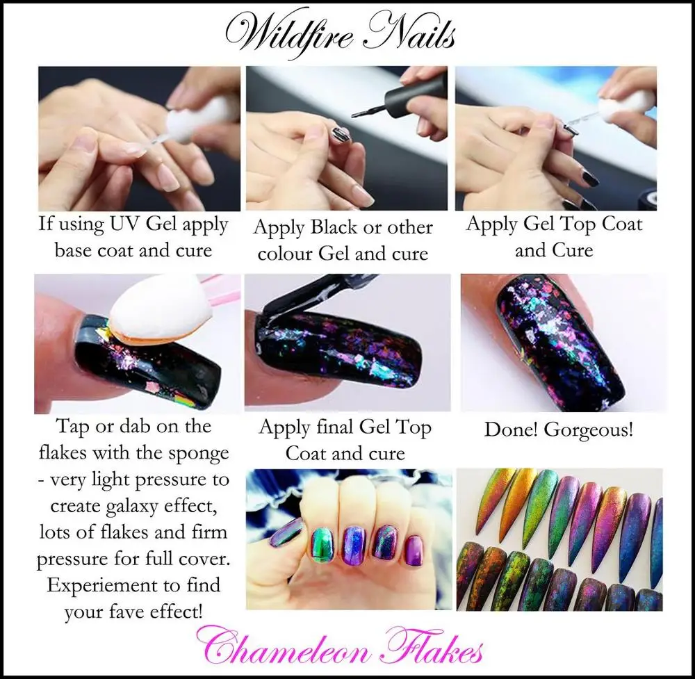 1 банка. 2 г IUMEF4 интенсивные цветные чешуйки зеркальные хромовые