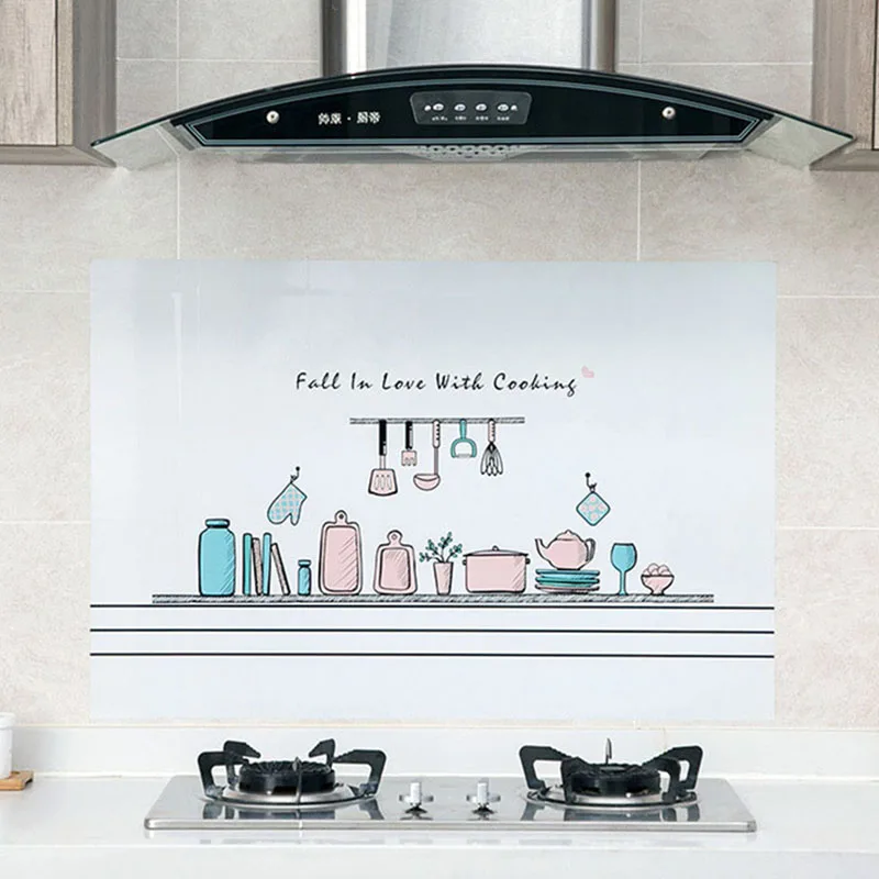 Удобные кухонные наклейки противомасляные для домашних животных настенные