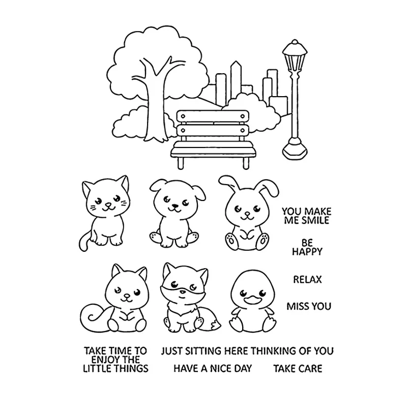 Набор штампов для скрапбукинга/фотоальбома набор рукоделия 10x15 см|Вырубные