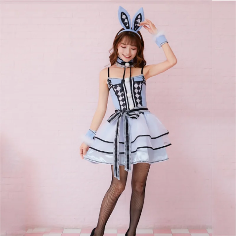 Новинка 2019 года летний костюм для косплея на Хэллоуин женский ролевых игр Алиса