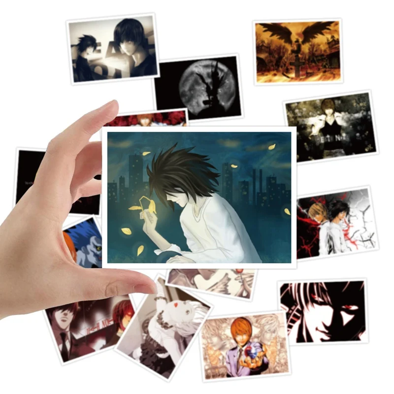 

30PCS Anime Graffiti Stickers For Death Note Cartoon Stickers Waterproof PVC Stationery Laptop Removable Decorative Scrapbook