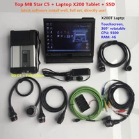 mb star c5 sd connect c5 diagnostic tool with software version 2020 12v dts monaco x dsa vediamo wis in laptop x200t touchscreen