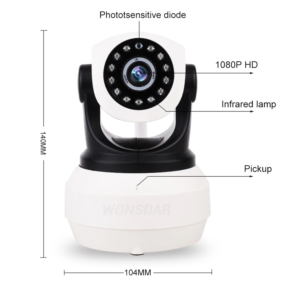 Wonsdar 4G камера сим-карта 3g IP wifi камера 1080P 2MP HD ночного видения безопасности наблюдения FDD LTE Netowrk по всему миру CamHi