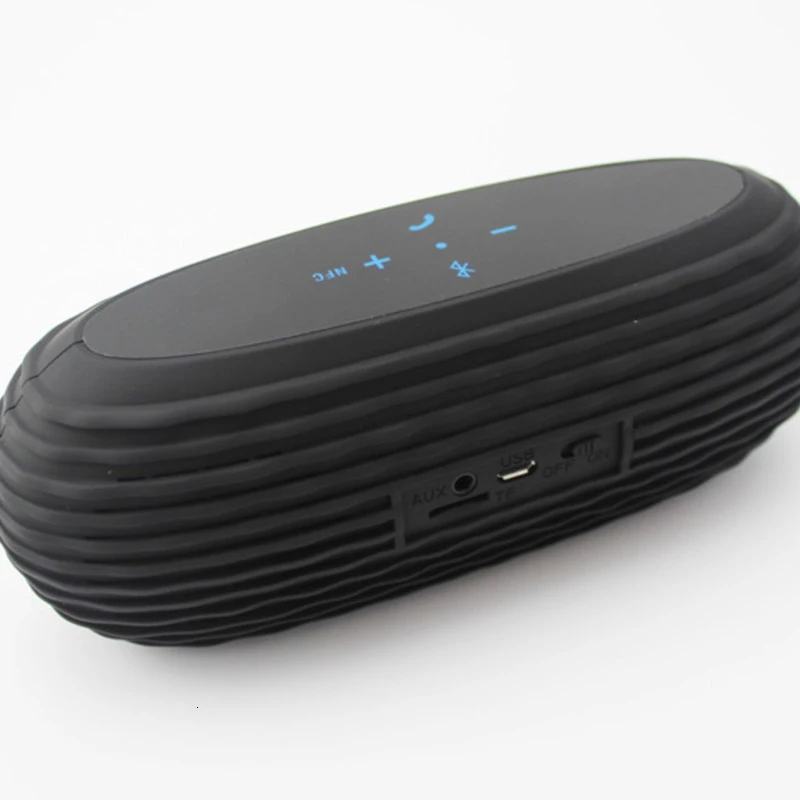 CHYI портативные Bluetooth NFC беспроводные колонки с сенсорным экраном fm-радио