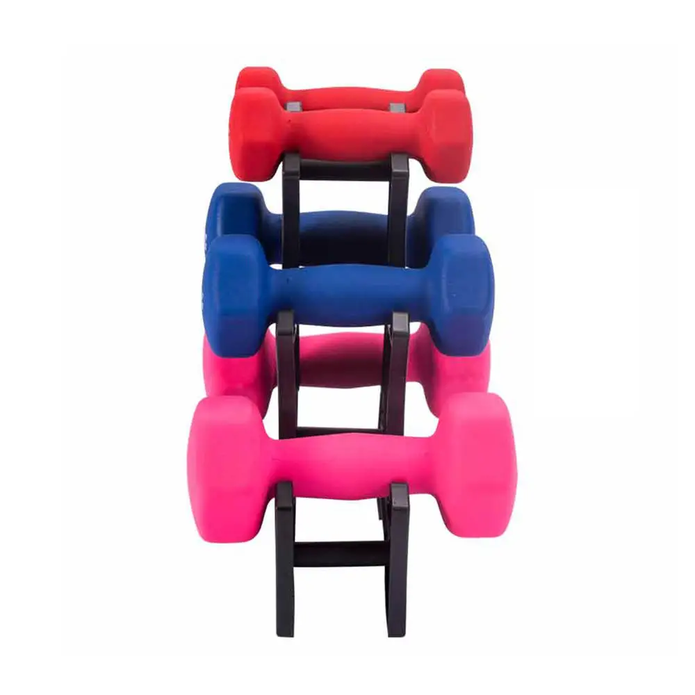 

Plastic Weight Lifting Dumbbell Rack Stand Weight Support Dumbbell Floor Bracket Home Exercise Equipment