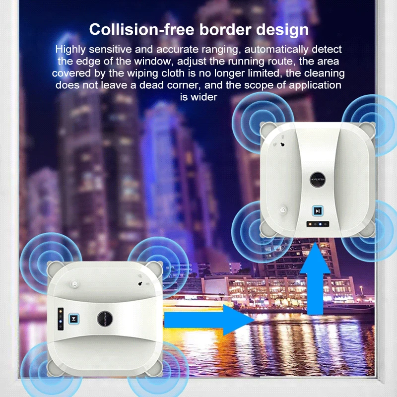 Умный Автоматический робот для мытья окон YTK ультратонкий аппарат с функциями