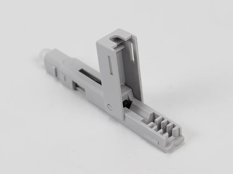 100 шт. SC UPC быстрый соединитель защелкивающийся Тип адаптер FTTH плоский