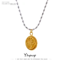 yhpup stainless steel map pendant necklace statement 18 k gold collar necklace for women %d1%86%d0%b5%d0%bf%d0%be%d1%87%d0%ba%d0%b0 %d0%bd%d0%b0 %d1%88%d0%b5%d1%8e %d0%b6%d0%b5%d0%bd%d1%81%d0%ba%d0%b0%d1%8f party gift 2021