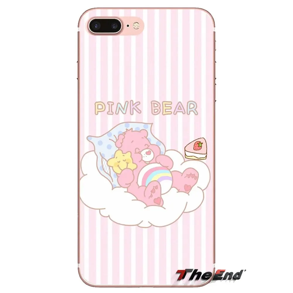 Для huawei G7 G8 P7 P8 P9 P10 P20 P30 Lite Mini Pro P Smart плюс 2017 2018 2019 милые Care Bears мягкие прозрачные