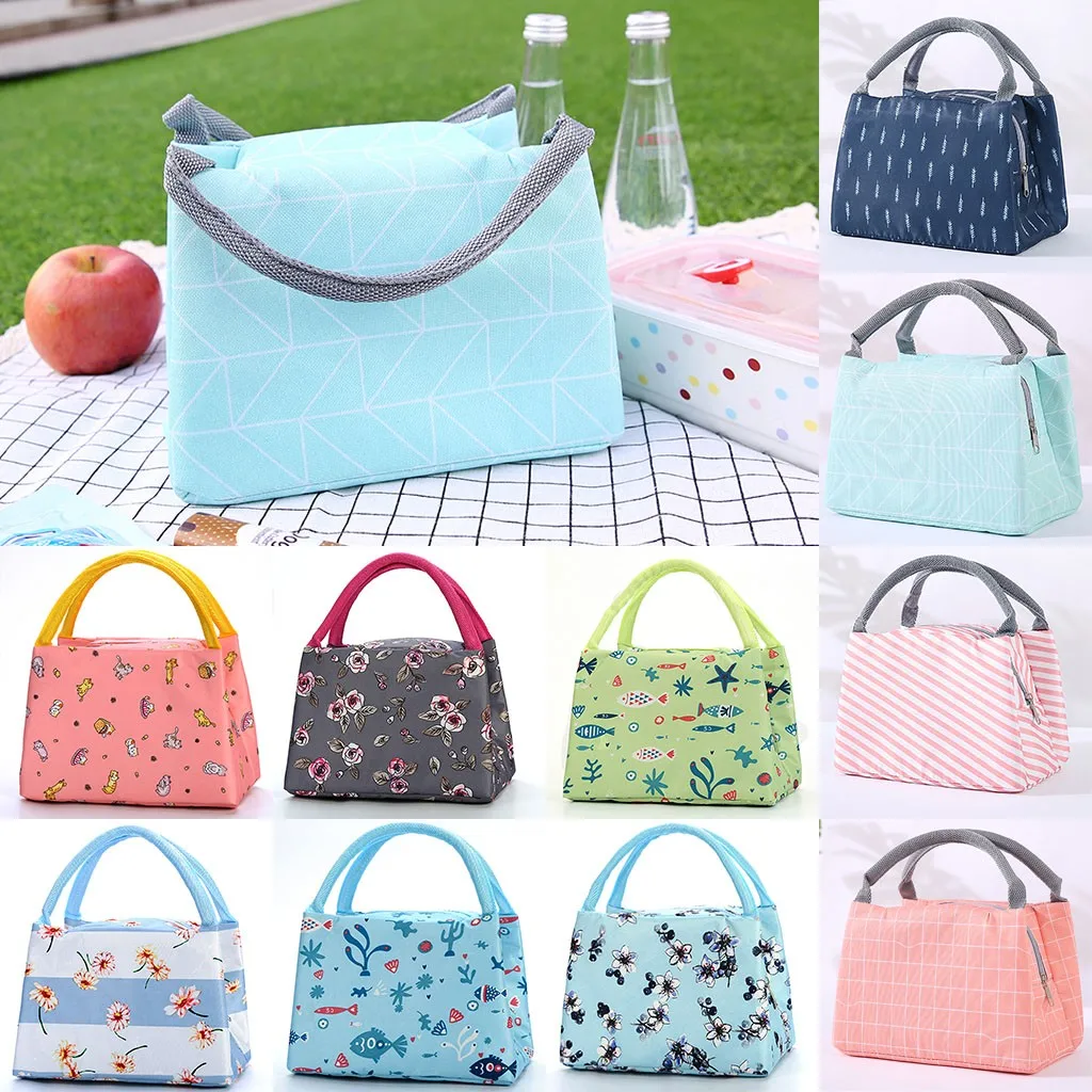 Портативный Термоизолированный кулер Bento ланч бокс унисекс Открытый модный