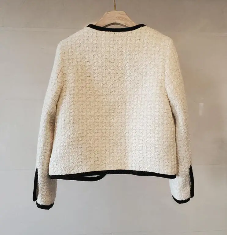 Куртка женская шерстяная твидовая осенняя винтажная | Женская одежда