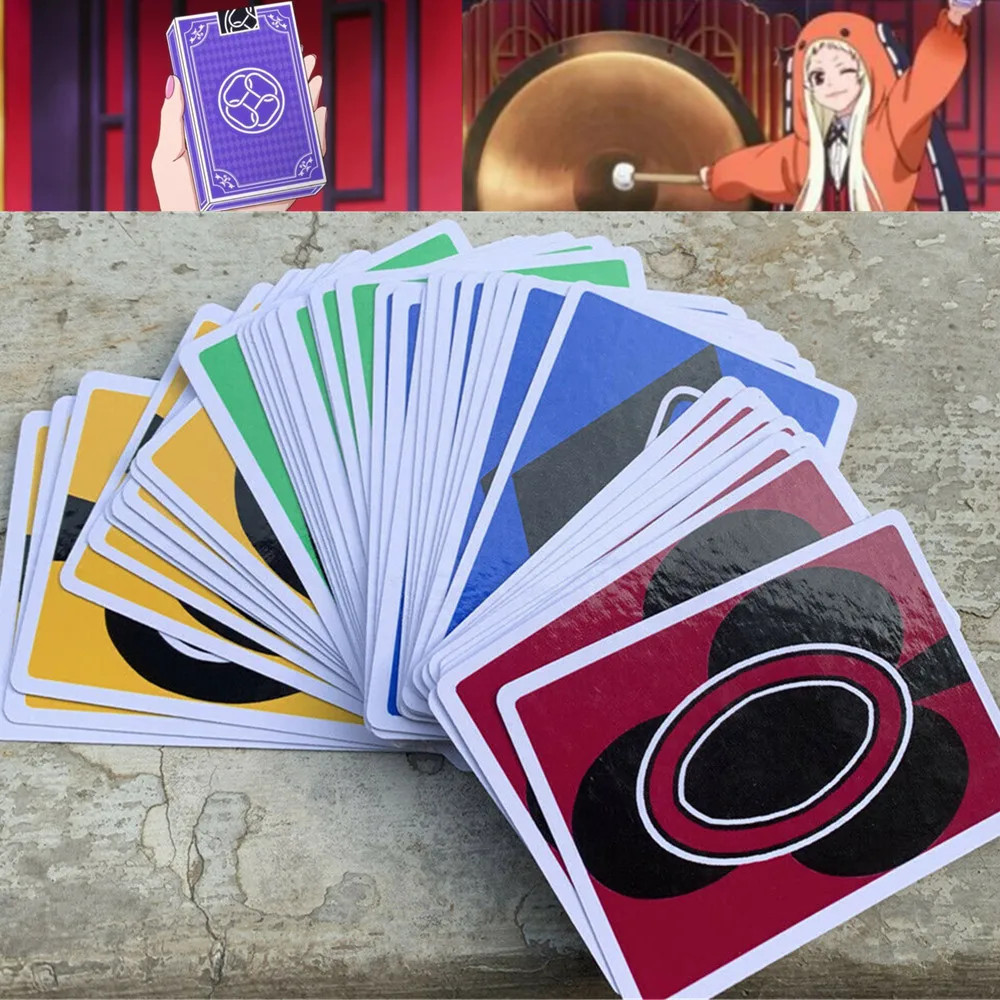 

40 шт. аниме Kakegurui Jabami Yumeko Косплей настольная игра Nim Zero покерные карты Runa Yomozuki Yumeko Prop