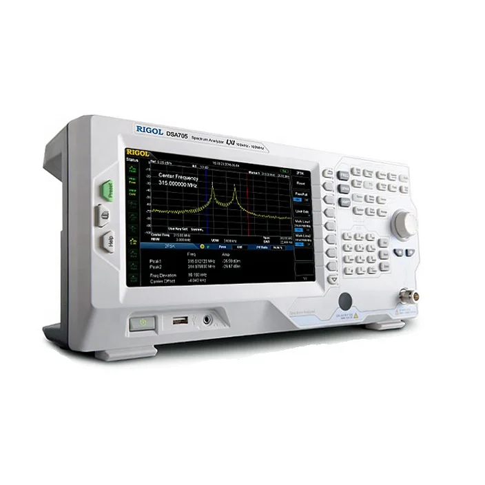 

Цифровой анализатор спектра DSA705, 500 МГц, 100 кГц ~ 500 МГц, 8 дюймов, цветной дисплей