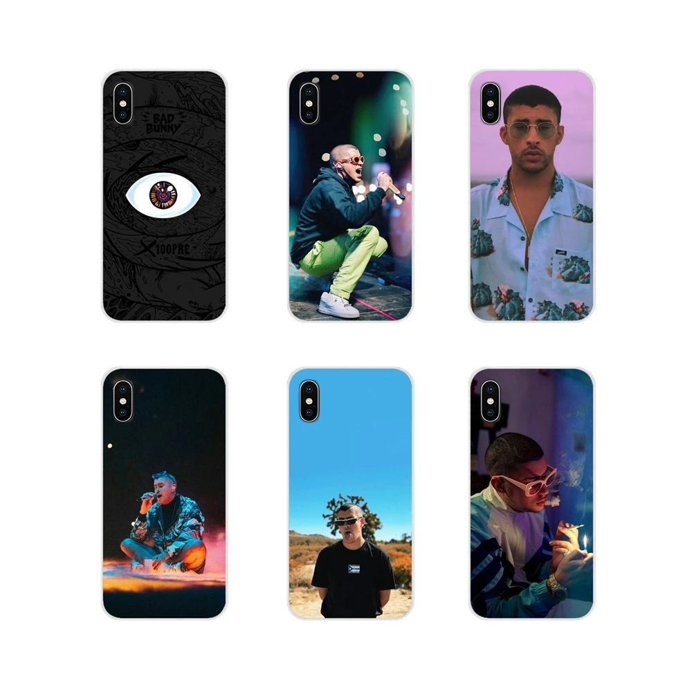 Аксессуары чехлы для телефонов Huawei Y5 Y6 Y7 Y9 Prime Pro GR3 GR5 2017 2018 2019 Y3II Y5II Y6II Bad Bunny хип хоп