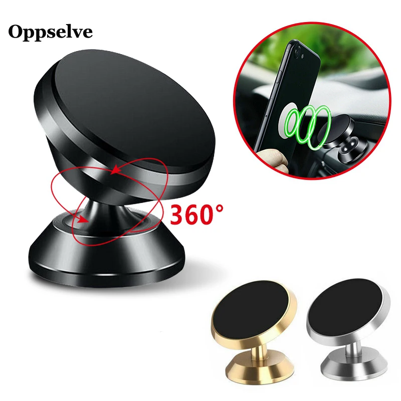 Универсальный автомобильный магнитный держатель для телефона подставка iPhone X XS 8