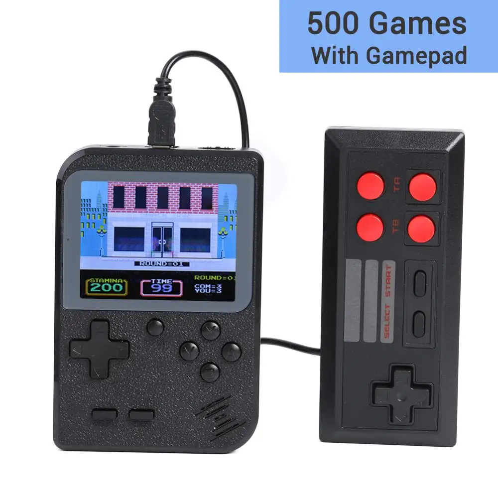 Для vip клиентов 400/500/168 игр 3 дюймовый TFT цветной экран портативная Ретро игровая