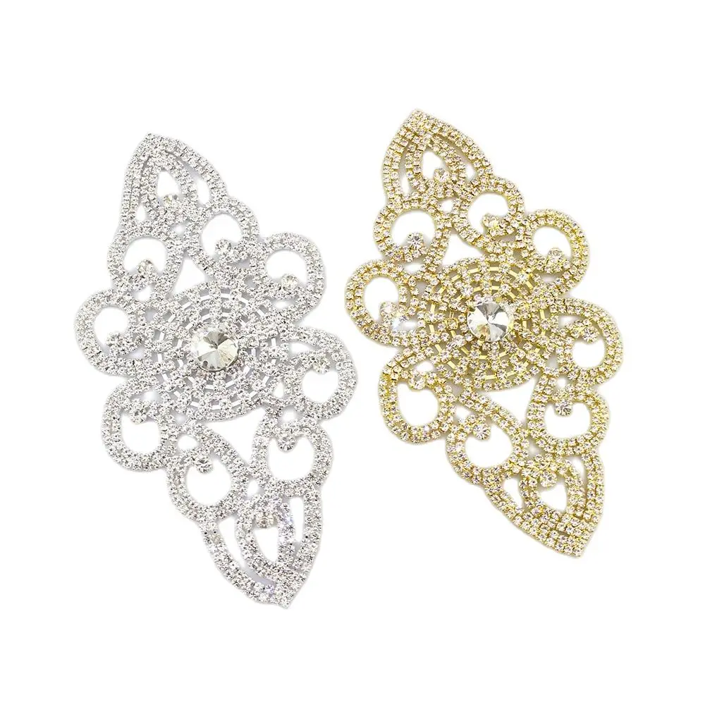 Сделай Сам ретро аппликация из страз кристалл овальная сварочная нашивка