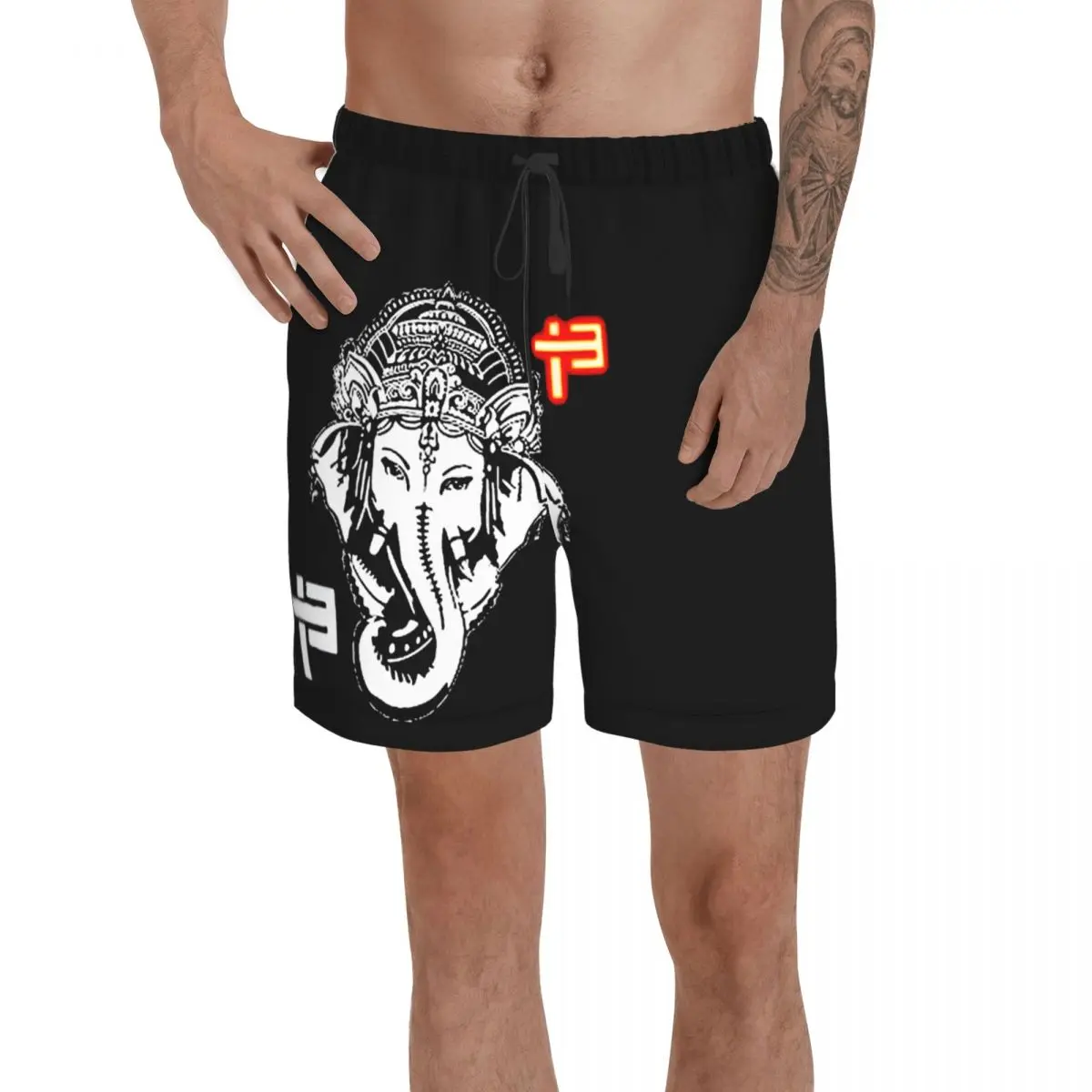 

Promo Indochine(3) Anime Beach Breathable Quick Dry Casual Graphic print R145 running Hawaii Pants