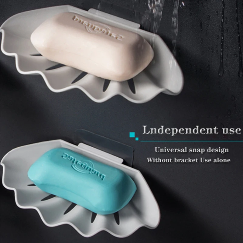 Настенный двухслойный асфальтовый ящик для мыла без пробивки отверстий в