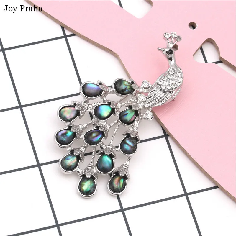 

Original handmade natural abalone shell / Butterfly Peacock one-line brooch pin