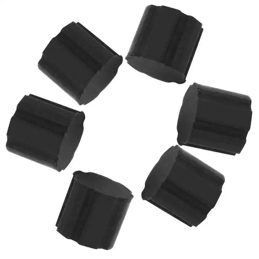 6 шт. Портативный прочный силиконовый черный зажим G30 для самоката подходит