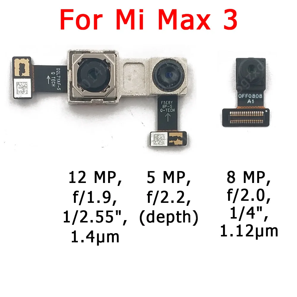 Оригинальная фронтальная и задняя камеры для Xiaomi Mi Max 2 Max2 модуль основной