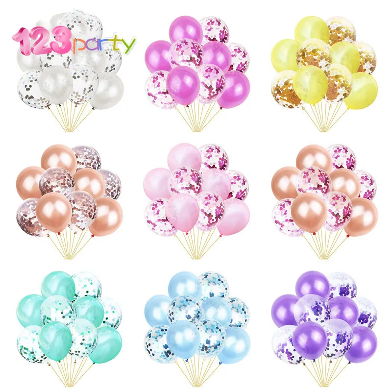 Набор воздушных шаров с конфетти 10 шт. | Дом и сад