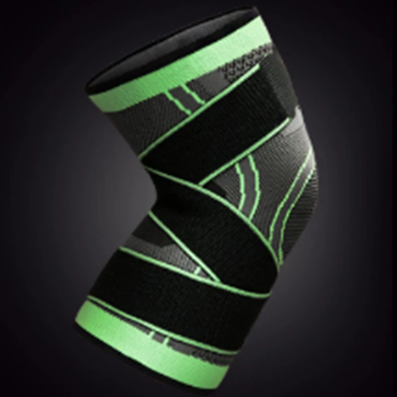 Спортивные наколенники унисекс противоскользящий нейлоновый вязаный бандаж на