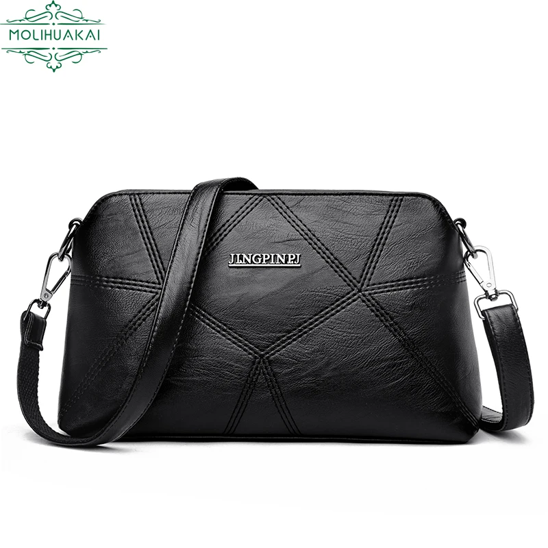 

Брендовая женская сумка на плечо, новинка 2021, дизайнерская сумка из искусственной кожи, Женская Повседневная сумка, сумка с одной диагональ...