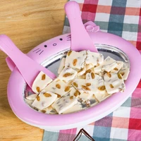 cartoon mini fried ice cream yogurt making machine fruit for kids