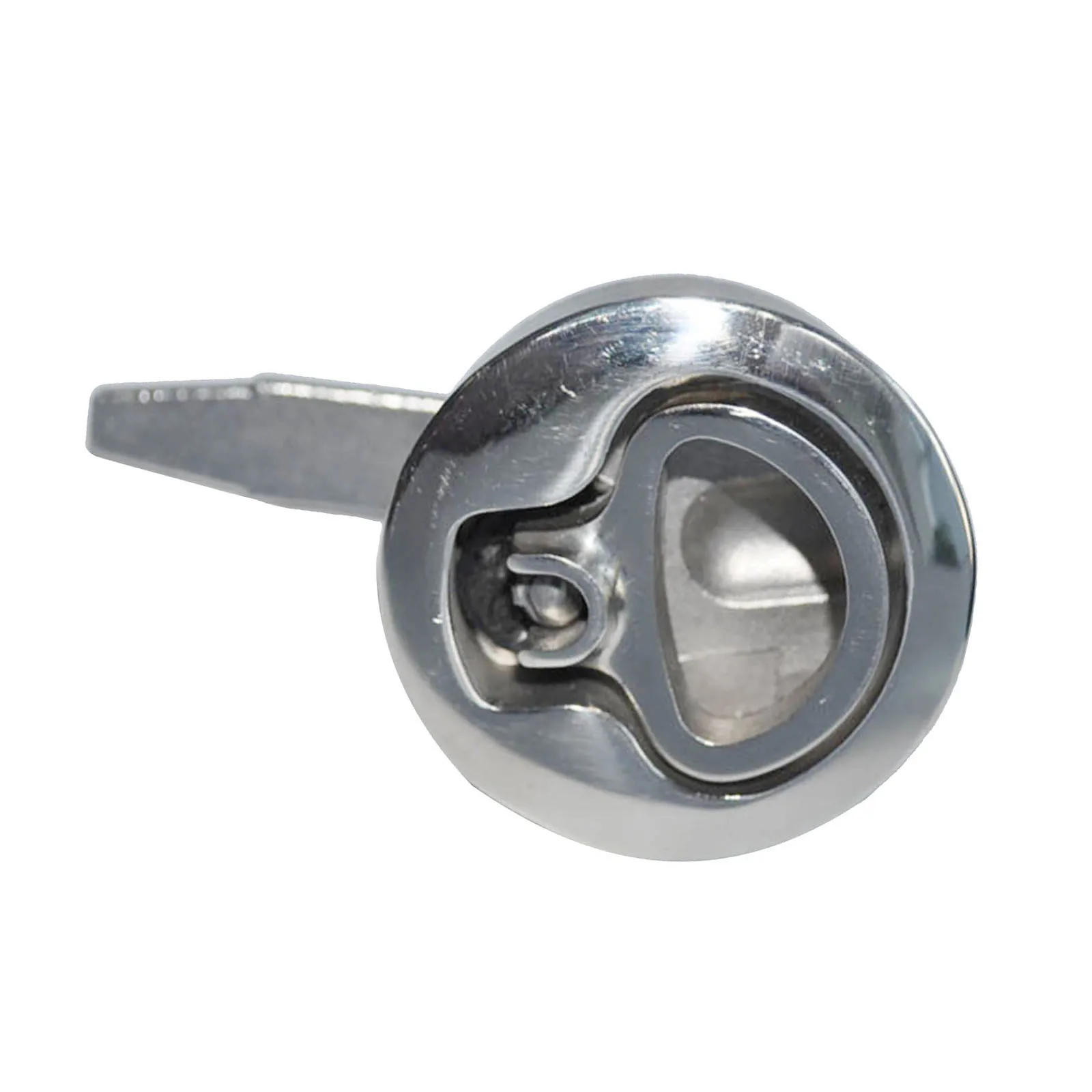 

Marine 2" Round Boat Hatch Lift Ring Handle Flush Pull Slam Latches Lock Latch Hardware, Easy to Install