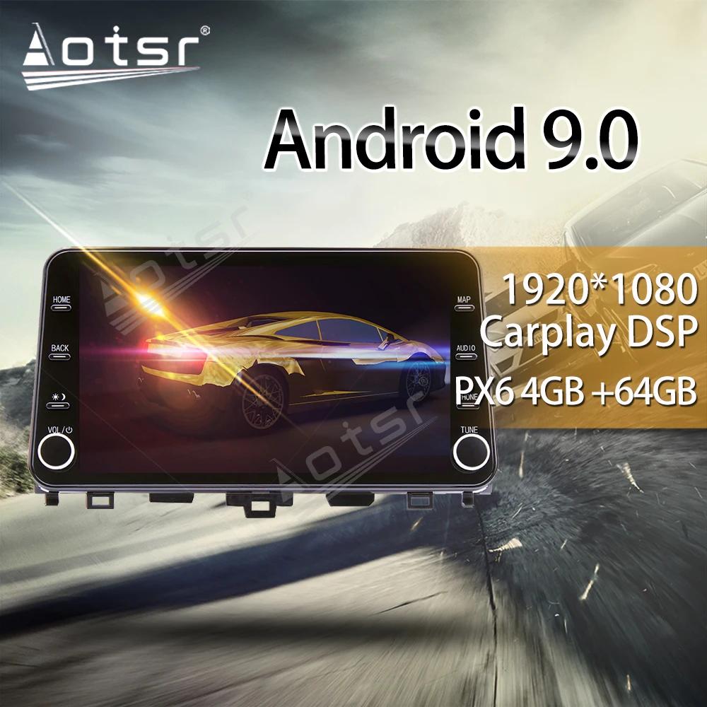 11 8 &quotMAX PAD Android 9 автомобильный мультимедийный плеер для Honda Accord 10 2018 2019 2020