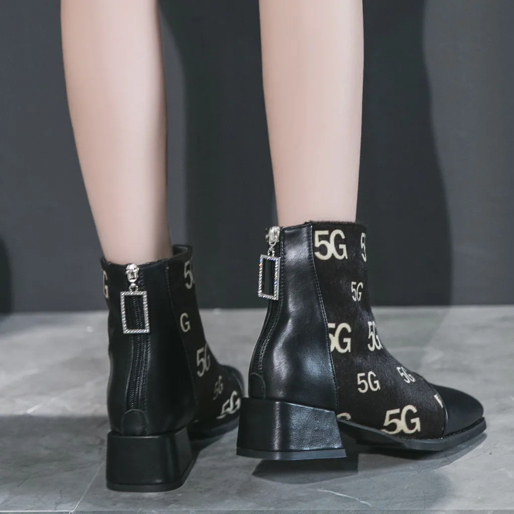 Women Ankle Boots Wedges Platform Spring Female High Heel Increasing Shoes Lady Elastic Band Fashion Casual Footwear#g1 | Обувь