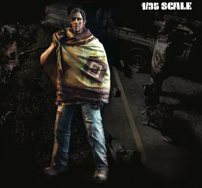 Новинка разборная подставка 1/35 года статуэтка старинного воина фотополимерный